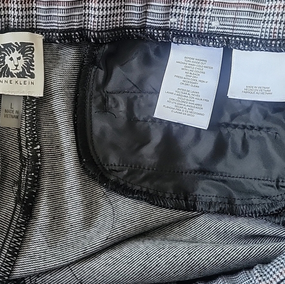 Anne Klein Dress Plaid Pants - Picture 9 of 10